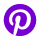 Pinterest icon via niftybuttons.com Pinterest