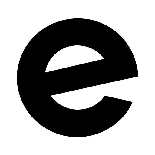 black and white Eventbrite icon — free SVG & PNG download